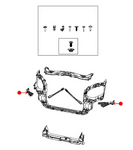 BRACKET, Fender Front Carrier Mounting, Left