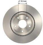 Disc Brake Rotor Front: 121.67069