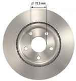 Disc Brake Rotor Front: 121.67074