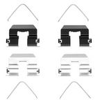 BRAKE PAD SET REAR: DYNAMIC FRICTION 1310209801