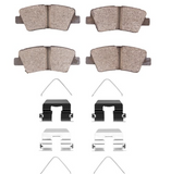 BRAKE PAD SET REAR: DYNAMIC FRICTION 1310209801