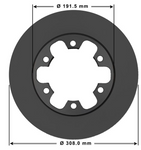 BRAKE ROTOR REAR- POWER STOP: AR85175EVC