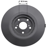 Brake Disc Front: BENDIX PRT5798